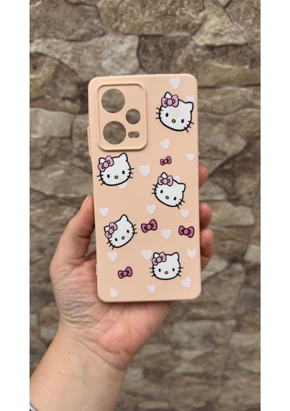 Xiaomi Redmi Note 12 Pro 5g Uyumlu Hello Kity Silikon Darbe Emici Klasik Korumalı Rubber Kılıf fiyatları