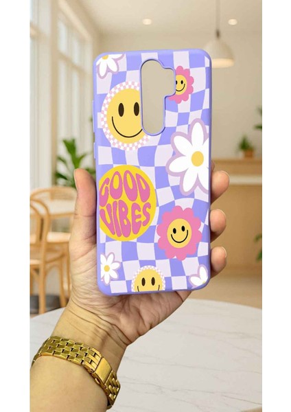 Xiaomi Redmi Note 8 Pro Good Vibes Silikon Darbe Emici Klasik Korumalı Rubber Kılıf fiyatları