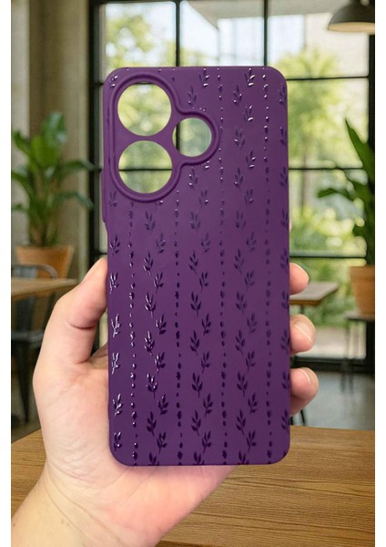 Xiaomi Redmi 13 4g Sarmaşık Desenli Silikon Darbe Emici Klasik Korumalı Rubber Kılıf fiyatları