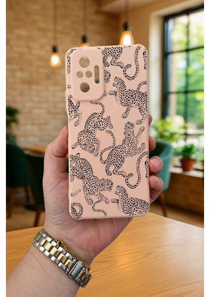 Xiaomi Redmi Note 1o Pro- Leopar Desenli Silikon Darbe Emici Klasik Korumalı Rubber Kılıf fiyatları
