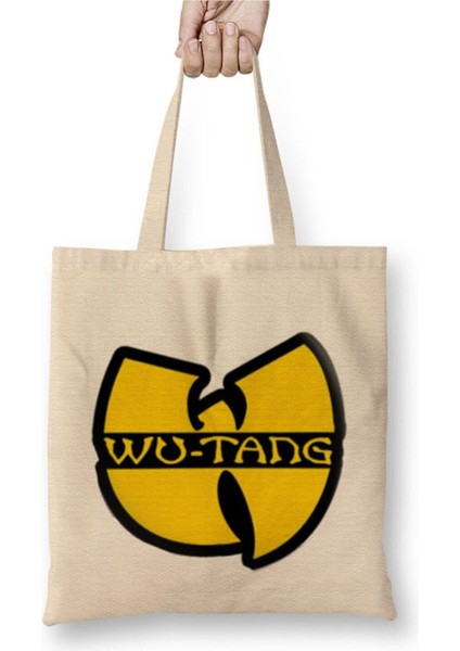 Wu Tang Clan Logo Wutang Clan Vintage 9os Vintage Style Bez Çanta Alışveriş Çantası