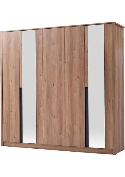 Solid 5 Kapaklı Dolap