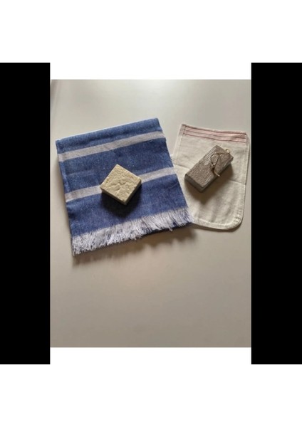 Gelin Hamamı Seti, Premium Peştemal , Ponza Topuk Taşı, Doğal Zeytinyağı Sabun, Kese 4lü Set modelleri