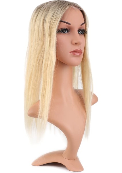 Ön Kısmı Ekstra Tül Rus Kumralı / Platin Ombreli Baby Taban Tepelik / 13X14CM fiyatları