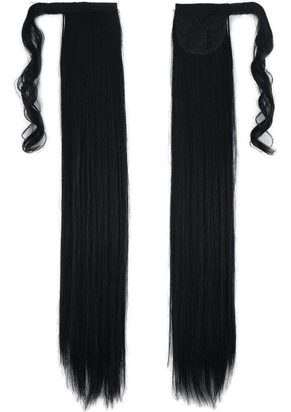 Bağlamalı Düz At Kuyruğu / Siyah fiyatları