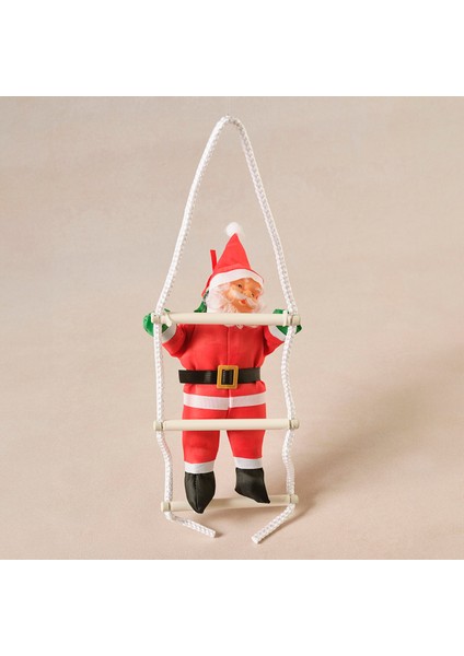 New Year Yılbaşı Santa Ağaç Süsü 37X12 cm