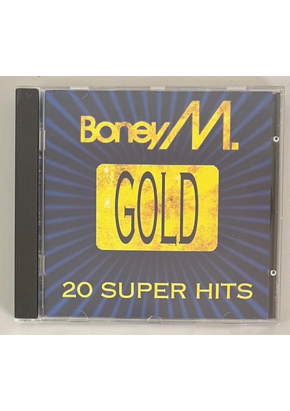 Boney M. Gold 20 Super Hits CD (Orijinal 1993 Dönem Baskı Cd)