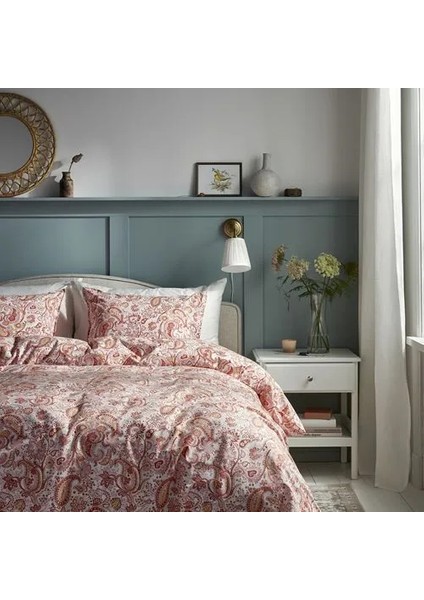 Rodgersıa Tek Kişilik Nevresim Seti Pembe Beyaz 150 x 200/50 x 60 cm fiyatları