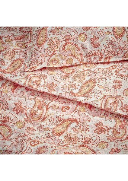 Rodgersıa Tek Kişilik Nevresim Seti Pembe Beyaz 150 x 200/50 x 60 cm fırsatları