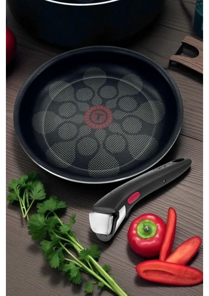 Ingenio 20 cm Tava + 22 cm Tava + 16 cm Kaserol ve Çıkarılabilir Sap fiyatları