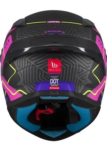 mt Targo Brık C8 Mat Pembe Kapalı Kask (Xs) fırsatları