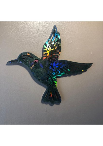 Holografik Duvar Süsü Ev Balkon Teras Ofis Için 17.5X19.5CM