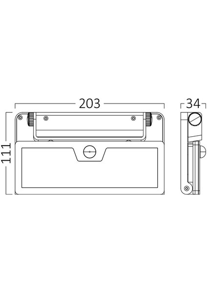 Güneş Enerjili Duvar Armatürü 10W-3IN1-IP54 indirimleri