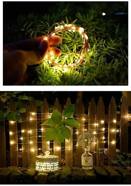 Solar Güneş Enerjili 20 Metre Peri LED Işık 200 LED 8 Mod Dış Bahçe Ağaç Balkon Aydınlatma fırsatları