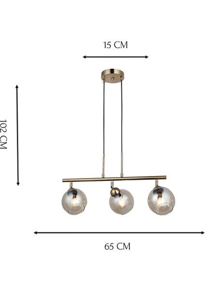 Dova 3'lü Sıralı Antık Lak Avize fiyatları