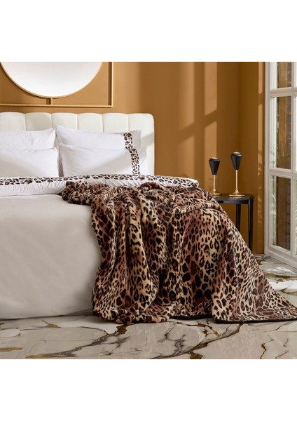 Savanna Çift Kişilik Ispanyol Battaniye Kahverengi indirimleri