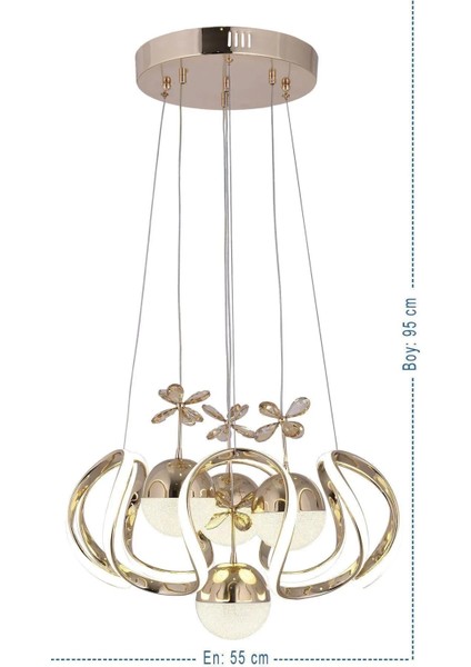 Heracles 3 Renk ( Sarı Beyaz ve Gün Işığı ) Gold Kumandalı fiyatları