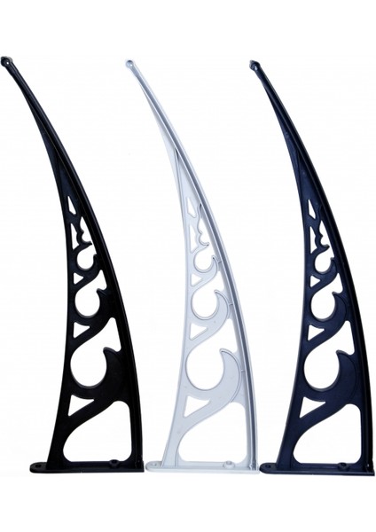 Pratik Sundurma Kapı Pencere Üstü 100X120 cm Siyah indirimleri