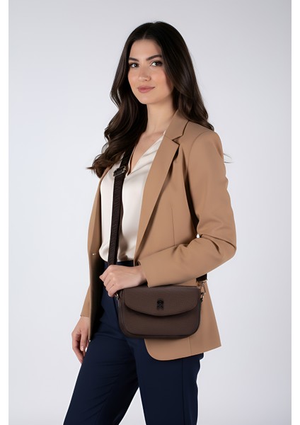 Astarlı Askılı 2 Bölmeli Kadın El ve Omuz Çantası 111001