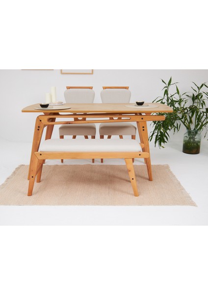 Palace Ahşap Masa Meşe