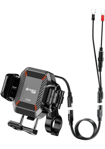 M33 Plus Titreşim Modüllü Telefon Tutucu (Kablosuz ve T