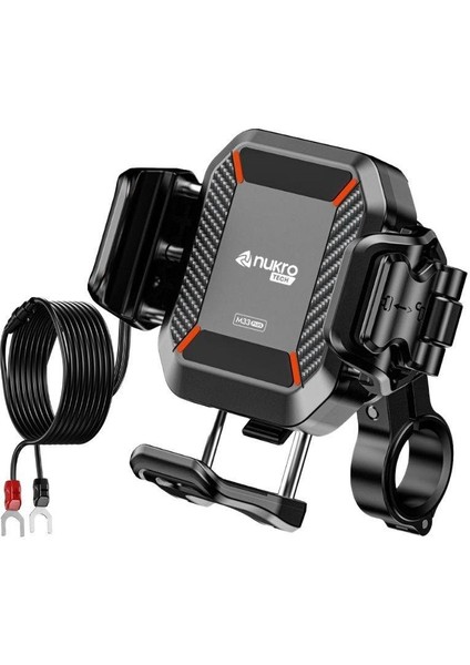 M33 Plus Titreşim Modüllü Telefon Tutucu (Kablosuz ve T modelleri