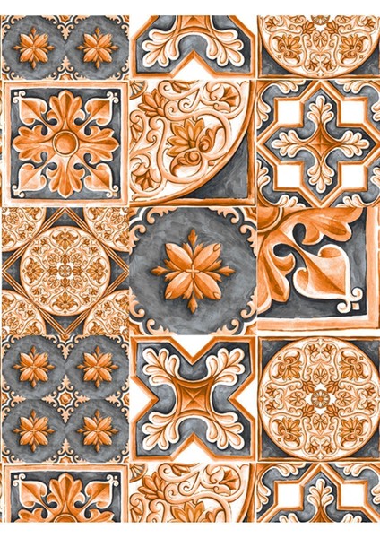 Seramik Desenli Yırtılmaz Silinebilir Sağlıklı Tekstil Duvar Kağıdı fiyatları