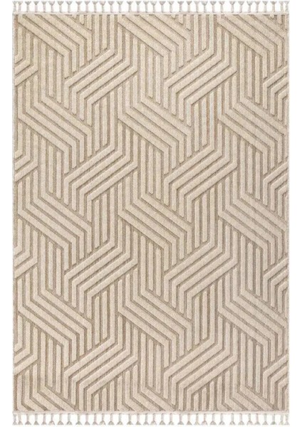 Fez 3001 Bej Halı Iskandinav Bukle Dokuma Serisi Salon Oturma Yatak Odası Yolluk Kesme Halısı fiyatları