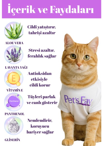 Kedi Tüy Dökülmesi Karşıtı Doğal ve Organik Kuru Köpük Şampuanı fiyatları