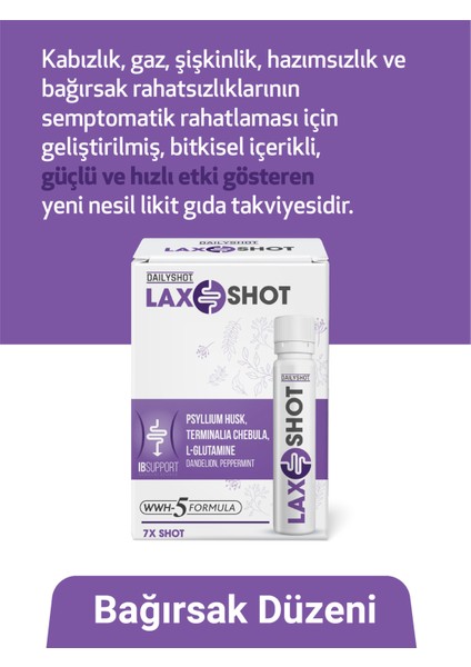 Hangover Shot Laxshot, Bağırsak ve Sindirim Sistemi Düzenleyici, , Gaz, Şişkinlik Için Lax Shot modelleri