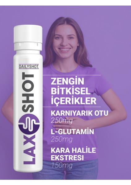 Hangover Shot Laxshot, Bağırsak ve Sindirim Sistemi Düzenleyici, , Gaz, Şişkinlik Için Lax Shot fırsatları