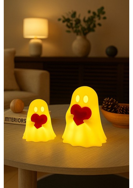 Kalpli Hayalet Figürü 2’li Pilli Mum Ile Kullanım Romantik Ev Dekorasyonu Hediye Alternatifi modelleri