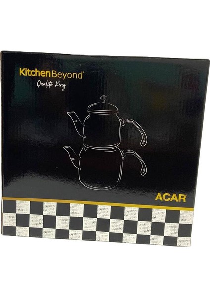 Qualita King XAP-5758 Mini Emaye Dama Çaydanlık Takımı indirimleri