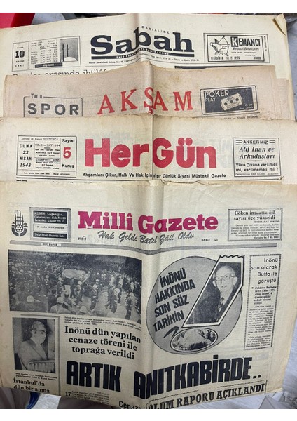 1948-1973 Arası Gazete