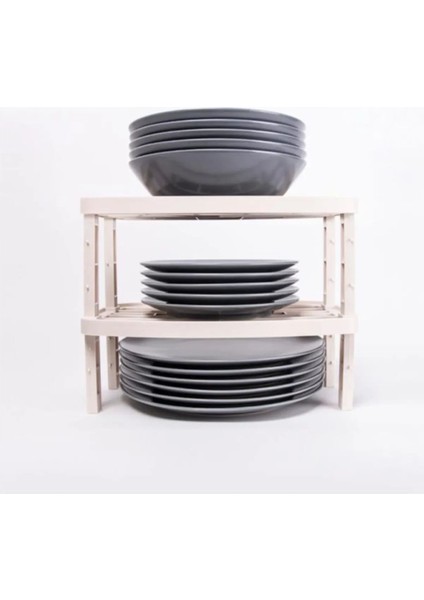 2 Adet Şeffaf Moduler Ayarlanabilir Dolap Çekmece Içi Mutfak Banyo Raf Düzenleyici indirimleri