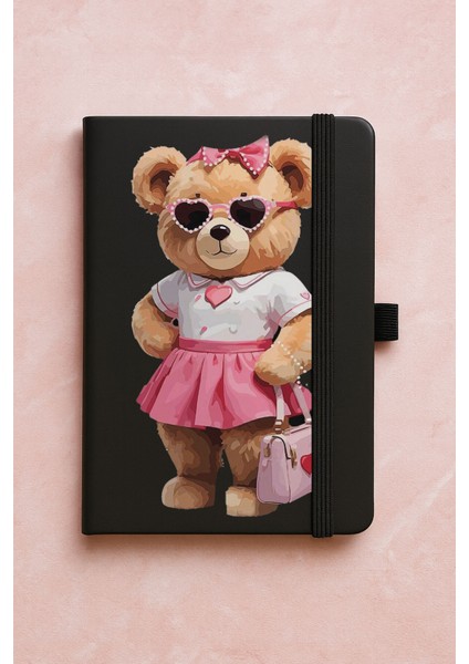 Promosyon Tarihsiz Premium Termo Defter Desenli 192 Yaprak - Missteddy