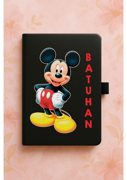 Kişiye Özel Isim Ad Yazılı Tarihsiz Uv Baskı Termo Defter - Model 32