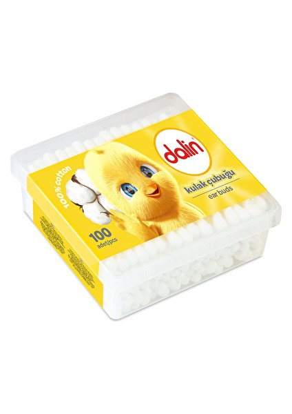 2 Adet Dalin Kulak Çubuğu 100'LÜ