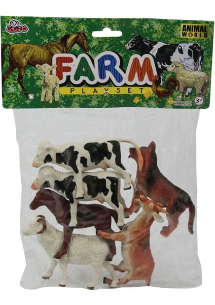 Sh-Vardem 6 Parça 5 Inch Çiftlik, Dinozor,vahşi Orman ve Deniz Hayvanları Hayvan Seti - 1 Adet Stokta Olan Gönderilir fiyatları