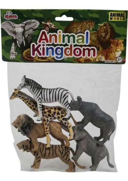 Sh-Vardem 6 Parça 5 Inch Çiftlik, Dinozor,vahşi Orman ve Deniz Hayvanları Hayvan Seti - 1 Adet Stokta Olan Gönderilir modelleri