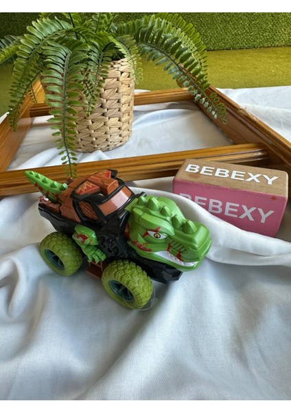 Oyuncak Dinozor Arabası Yeşil modelleri