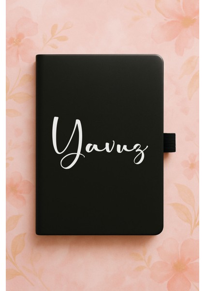 Kişiye Özel Isim Ad Yazılı Tarihsiz Termo Defter - Model 2