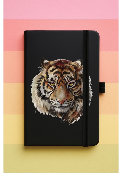 Kaplan Baskılı Tarihsiz Yuvarlak Köşeli Desenli Uv Termo Defter