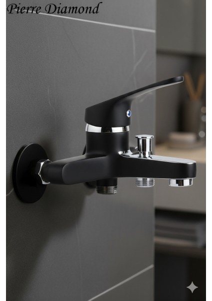 Banyo Bataryası Duş Musluğu Musluk Armatür Siyah Renk Çeşitleri