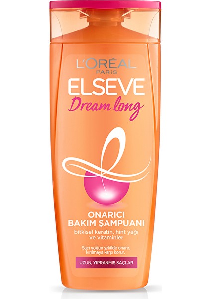 2 Adet Elseve Şampuan 360 ml Dream Long