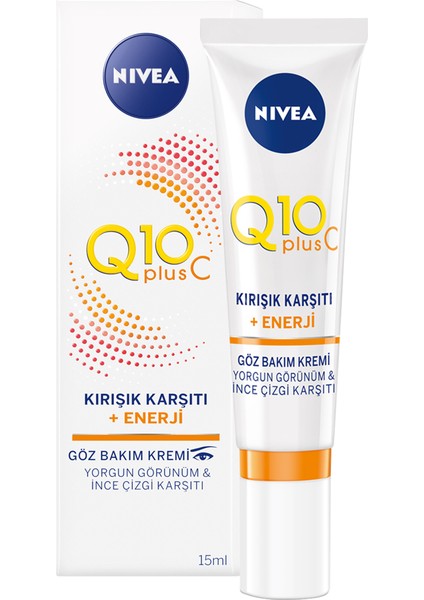 2 Adet Nivesa Visage Q10 Bakım Kremi Enerji Göz 15 ml fiyatları