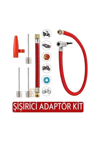 Bfs El Ayak Pompaları Iğne Hortum Şişirme Kiti