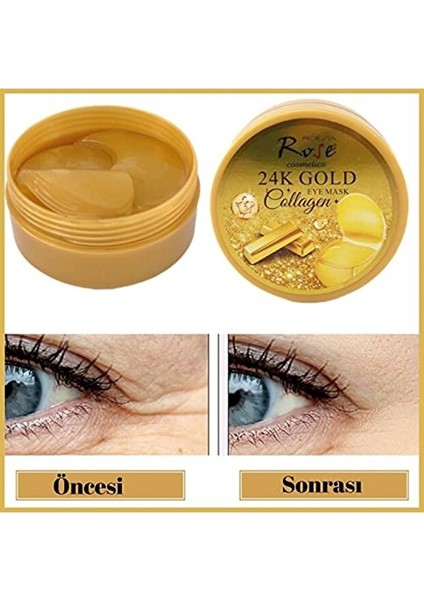 Göz Altı Aydınlatıcı Sıkılaştırıcı ve Onarıcı Collagen Göz Altı Maskesi Gold (1 Paket / 1.4g x 60 Adet) fiyatları