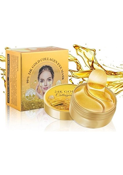 Göz Altı Aydınlatıcı Sıkılaştırıcı ve Onarıcı Collagen Göz Altı Maskesi Gold (1 Paket / 1.4g x 60 Adet) fırsatları