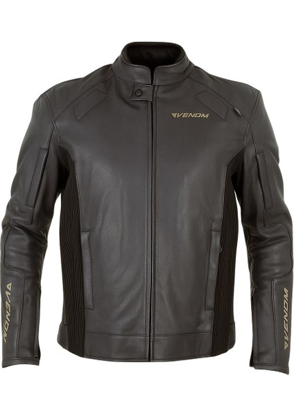 D2 Racıng Deri Mont Siyah